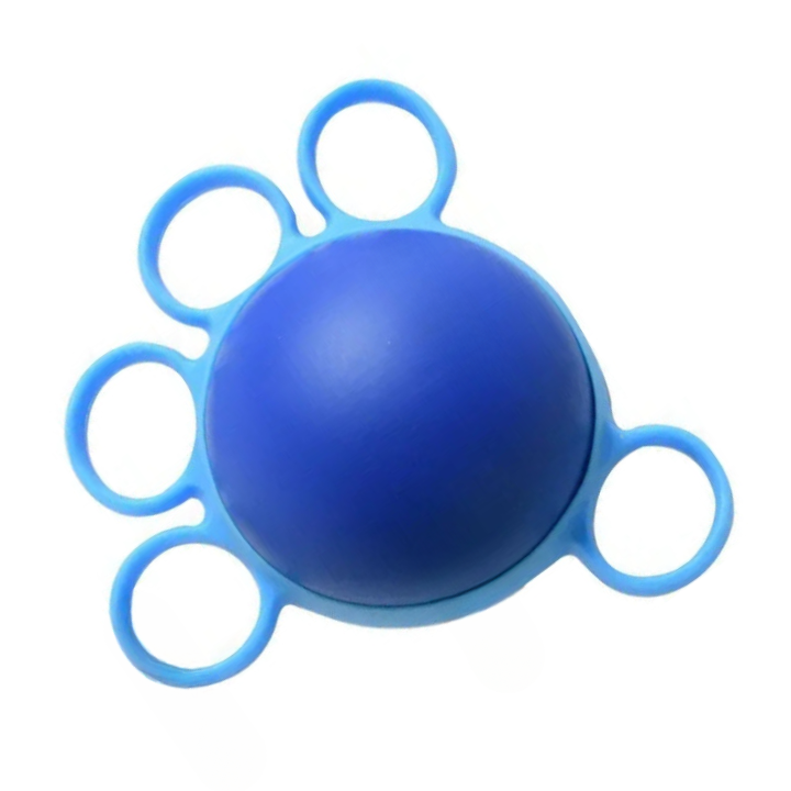 Ergonomic Grip Ball with Finger Loop