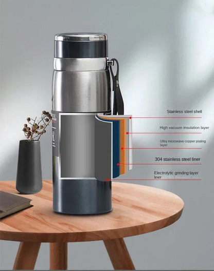 1L Stainless Steel Thermos Flask