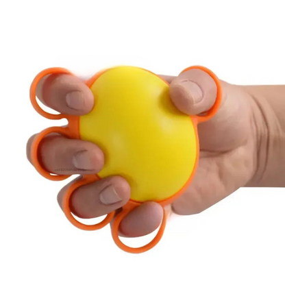 Ergonomic Grip Ball with Finger Loop