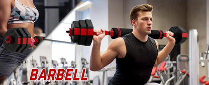 4-in-1 Multifunctional Dumbbell Set