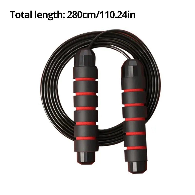 Ball Bearing Jump Rope with Anti-Slip Foam Grips