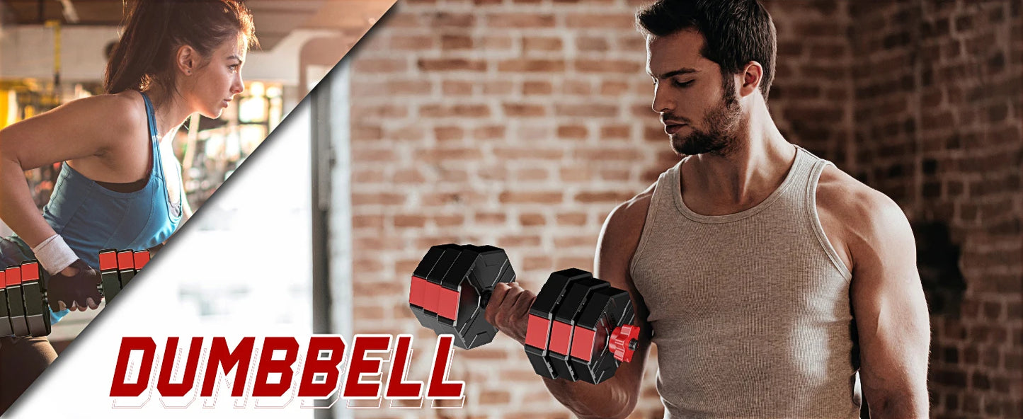 4-in-1 Multifunctional Dumbbell Set