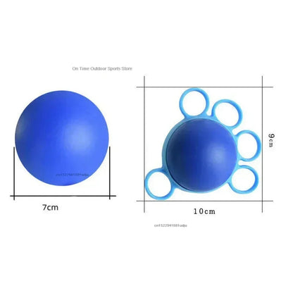 Ergonomic Grip Ball with Finger Loop